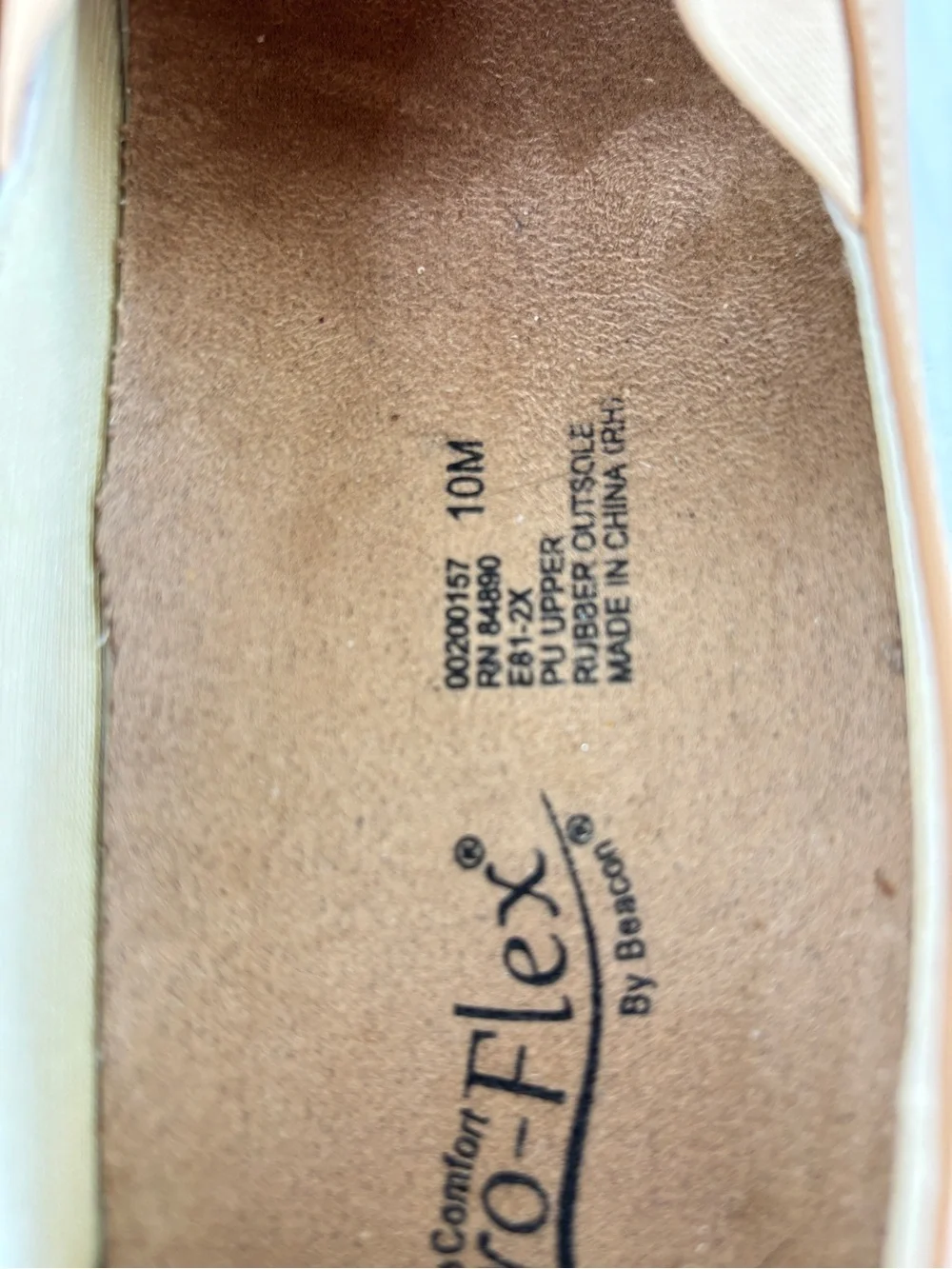 Beacon Euro-Flex Women's Adele Camel 10 M Slip On Ultimate Comfort Shoes NEW